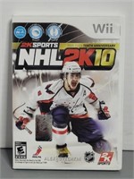Used Wii NHL 2K10 minor scratching