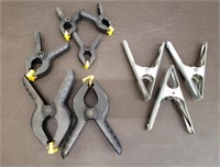 Box of Assorted Spring Clamps