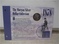 Morgan Silver Dollar Collection 1878-S Morgan
