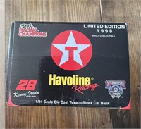 Texaco/Havoline Racing Stock Car Coin Bank