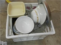 Crate of Dishes