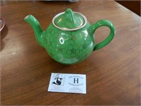 Green Hall Teapot