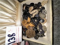 Box of Old Buttons