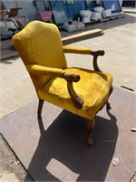 Vintage Yellow Chair