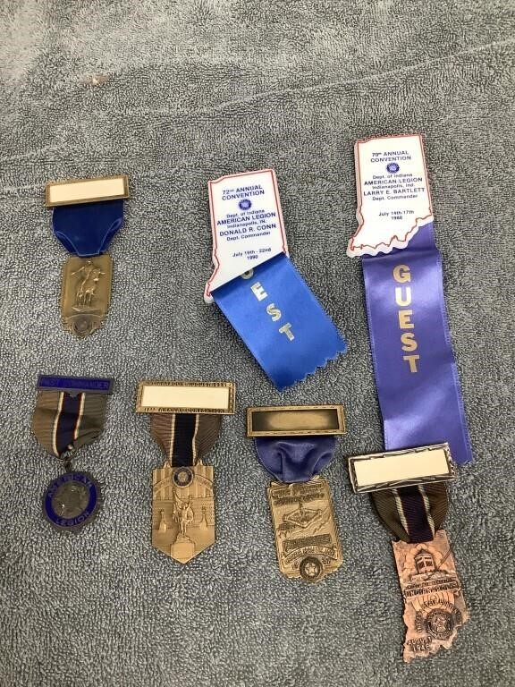 7 American Legion Medals