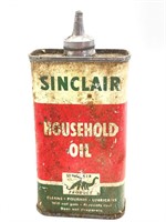 Sinclair Household Oil Tin