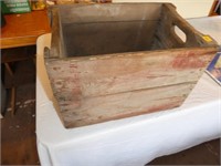 Faded Wooden "Wilson's" pop box
