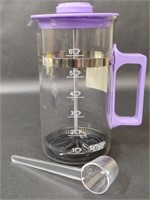 Simax 6 Cup French Coffee Press Purple