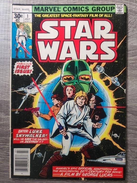 Star Wars 1(1977)1st PR 1st VADER LUKE LEIA etc+P