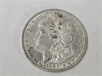 1890 XF Morgan Silver Dollar
