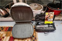 George Foreman Grill & Electric Knife