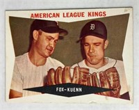 1960 Topps #429 American League Kings - Fox /