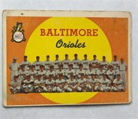 1959 Topps #48 Baltimore Orioles