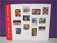 Modern Art Forever Stamp Sheet 2013