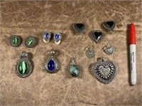 (9 ITEMS ) 4 SETS OF EARRINGS WITH MATCHING