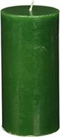 Zest Candle Pillar Candle, 3 by 6-Inch, Hunter