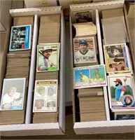 Sports cards - mixed two box lot includes 1981