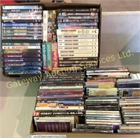 VHS Movies and Assorted CD's
 & VHS: The Big....