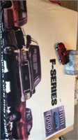Ford Series Fleece Blanket and F-150 Truck (toy)