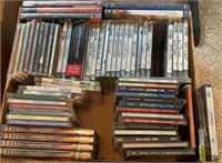 Music CD lot - approximately 40 music CDs and a