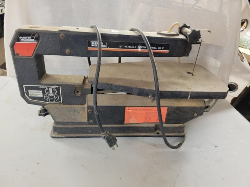 Master Mechanic 16" Scroll Saw