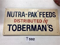 NUTRA PAK FEEDS SIGN