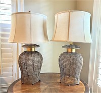 $ Pair of Decorative Table Lamps
