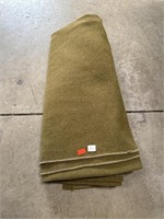 Military Type Wool Blanket