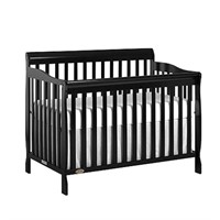 Ashton 5-in-1 Convertible Crib in Black