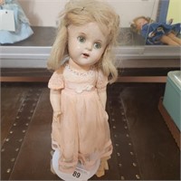 Vintage Doll - unmarked - approx 14" Tall