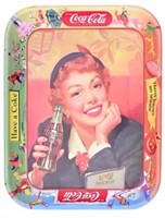 1957 Coca-Cola Lithograph Serving Tray