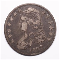 1832 Capped Bust Half Dollar