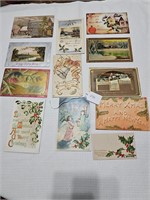 Vintage Christmas postcards
