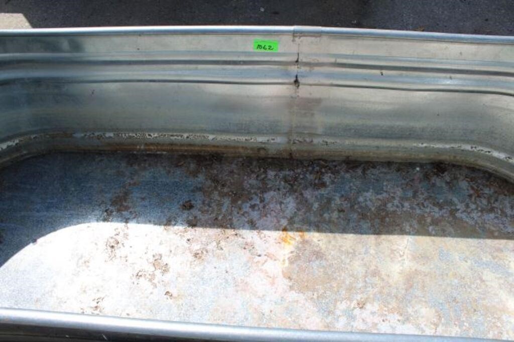 (2) Galvanized Water Troughs;