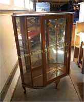 Curio Cabinet  - glass is cracked
