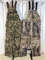 Carhartt camo overall Lot, 42 x 30 and 40 x 30
