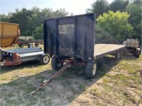 24' Flatbed Wagon with Gehl Tandem Gear