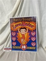 Betty Boop Metal Sign 1991