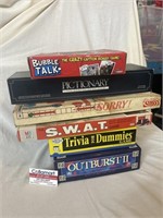 Lot of 6 Board Games