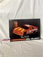 NASCAR Bill Elliott Metal Sign 1995