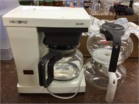 Mr Coffee 10 cup coffee maker with 2 extra pots