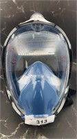 Full Face Snorkel Mask Navy - New Open Box