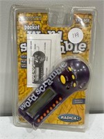 NEW - Pocket Word Scamble Handheld Game