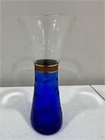 Sheseido Hanatsbaki Club Cobalt Blue Vase