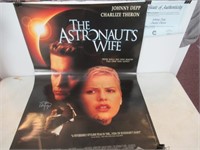 "The Astronaut Wife" Movie Poster Signed by