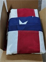 US Flag Used For Military Funeral Casket