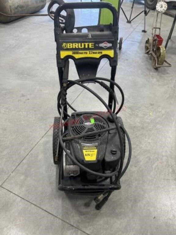 Brute  3000 max psi power washer- untested