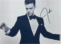 Autograph COA Justin Timberlake Photo