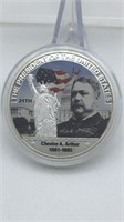 Chester A. Arthur Commemorative Presidential Coin