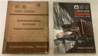 (2) International Necessories Truck Catalogs